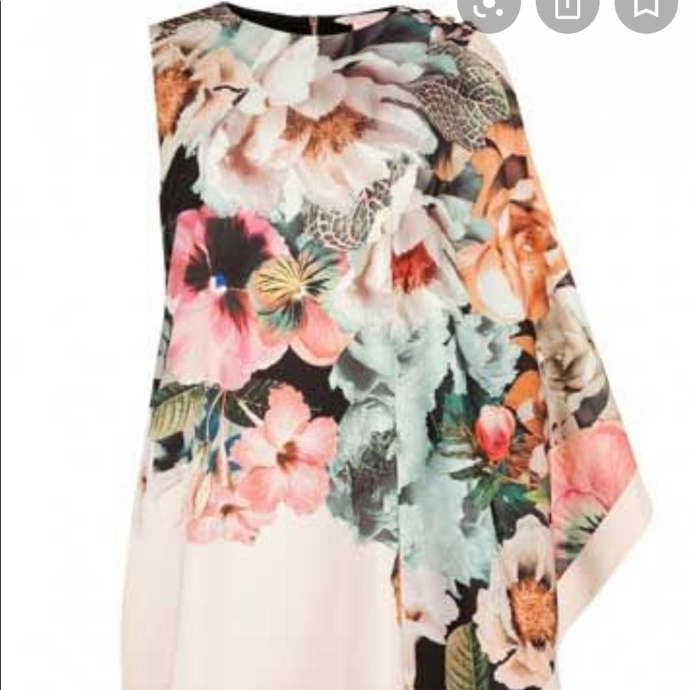 Tes Baker short floral dress